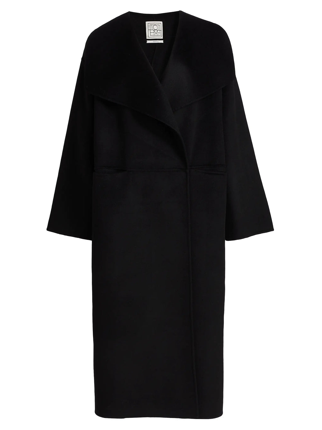Totême — Wool Coat - Signature Double Wool-Cashmere Coat