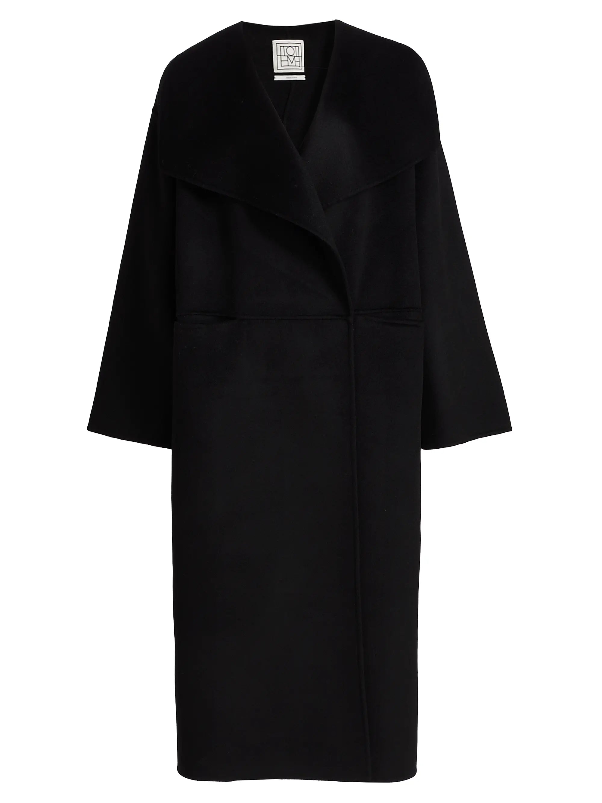 Totême — Wool Coat - Signature Double Wool-Cashmere Coat