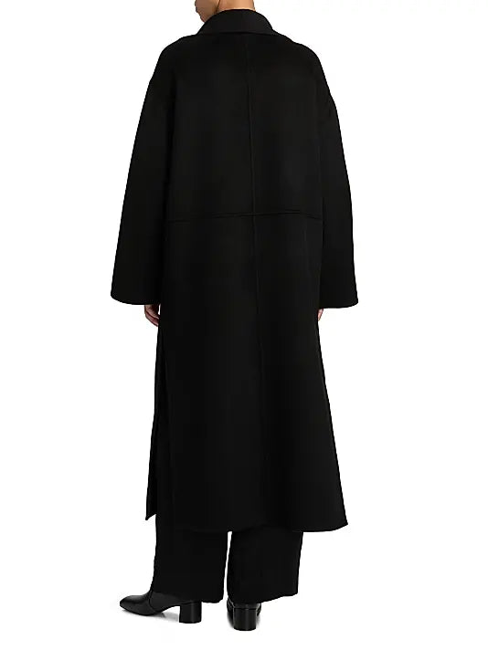 Totême — Wool Coat - Signature Double Wool-Cashmere Coat
