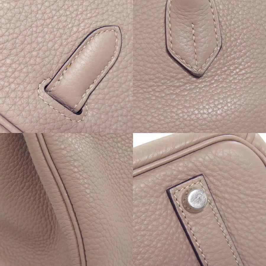 Hermès Birkin 35 Tourtière Grey Taurillon Leather Handbag with Palladium Hardware – Pre-Owned