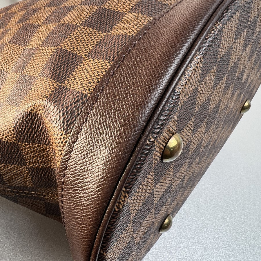 Louis Vuitton Damier Mare N42240 Brown Leather Handbag – Very Good Condition | BeyVogue