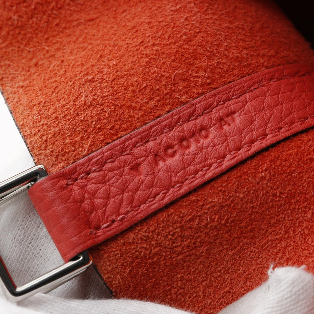 Hermès Picotin Lock 18 PM Rose Texas Taurillon Clemence Leather Handbag – Palladium Hardware – Pre-Owned