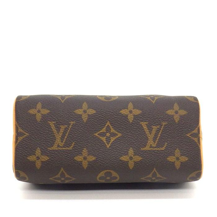 Louis Vuitton Nano Speedy Monogram M61252 Mini Crossbody Bag – Very Good Condition | BeyVogue