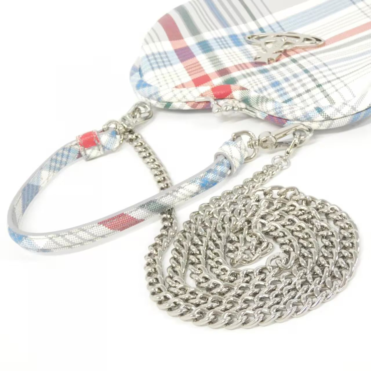 Vivienne Westwood 4304006NU Leather Orb Shoulder Bag – Brand New | BeyVogue