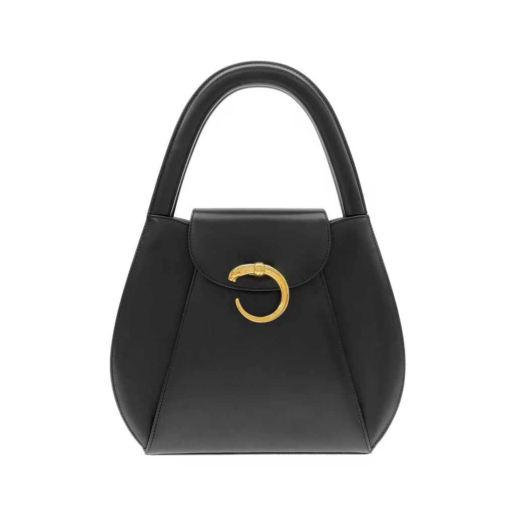 Vintage Cartier Leather Shoulder Bag – Rank A Condition | BeyVogue