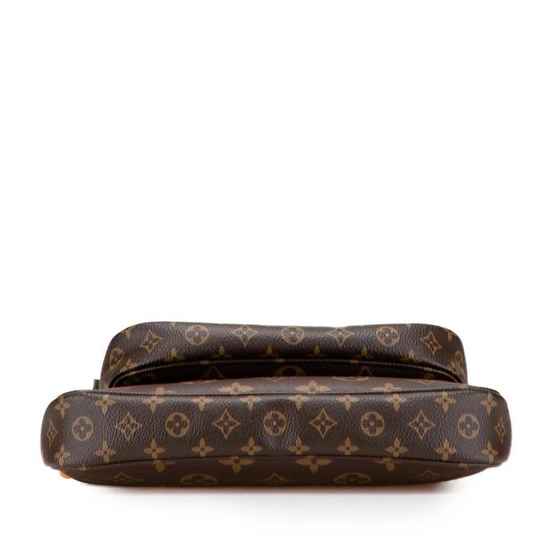 Louis Vuitton Multi Pochette Accessoires Monogram Khaki M44813 Crossbody Bag – Very Good Condition | BeyVogue