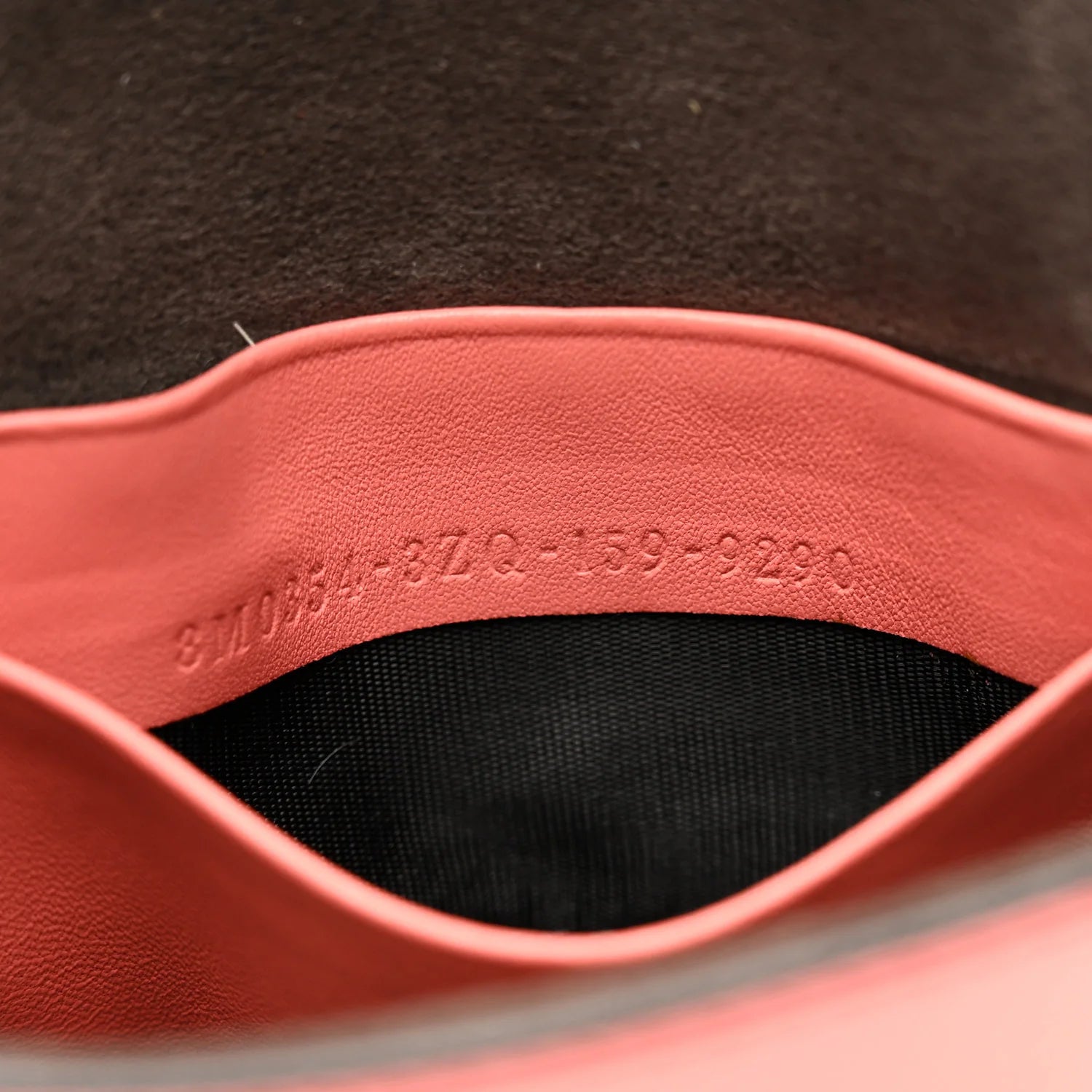 Fendi Baguette - Nappa Rabbit Fox Fur Micro Buggie Baguette Coral