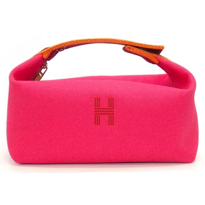 Hermès Bride-à-Brac PM Hibiscus Toile H Canvas Handbag with Palladium Hardware – Pre-Owned