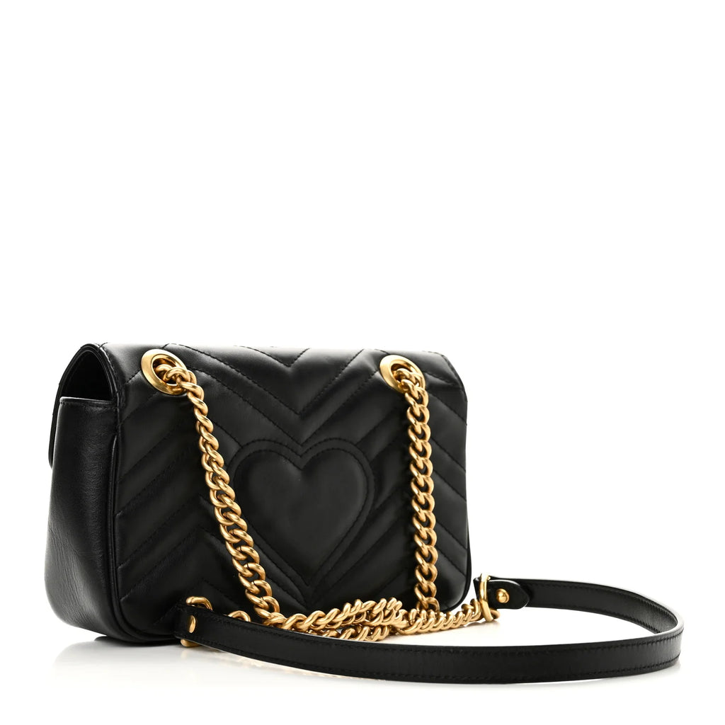 Gucci GG Marmont Matelassé – Black