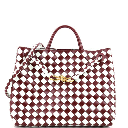 Bottega Veneta- Andiamo Top Handle Bag Intrecciato Nappa Medium