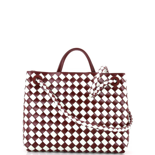 Bottega Veneta- Andiamo Top Handle Bag Intrecciato Nappa Medium