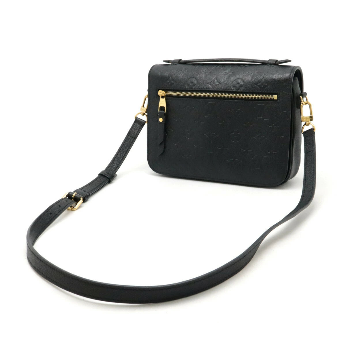 Louis Vuitton Pochette Métis MM Monogram Empreinte Noir M41487 2-Way Crossbody Bag – Good Condition | BeyVogue