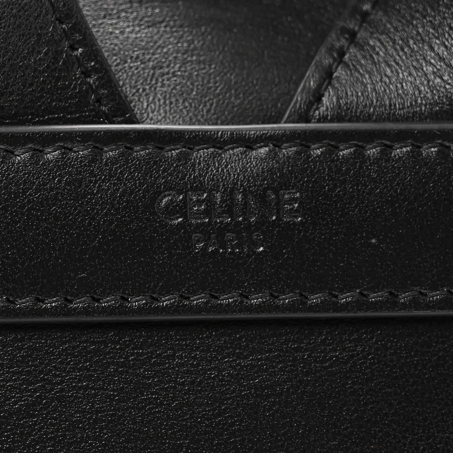 Celine Calfskin Triomphe – Black