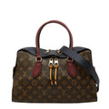 Louis Vuitton Monogram Tuileries Tote M43439 Pre-Owned – Brown & Bordeaux Leather Shoulder Bag