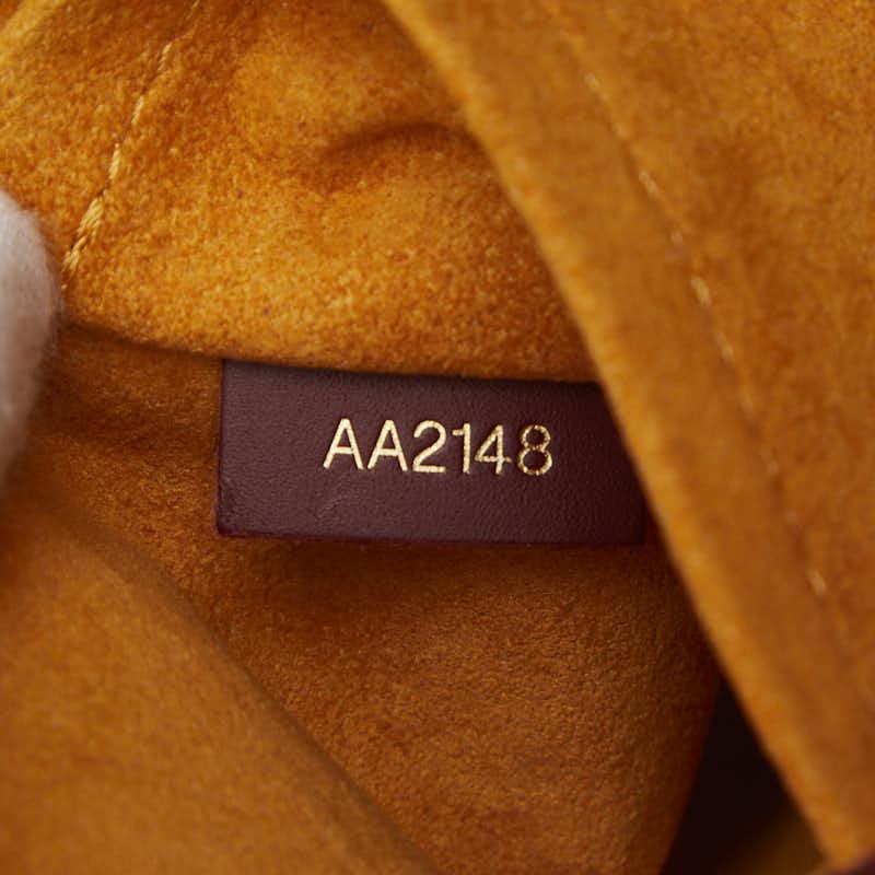 Louis Vuitton Monogram Tuileries Tote M43439 Pre-Owned – Brown & Bordeaux Leather Shoulder Bag