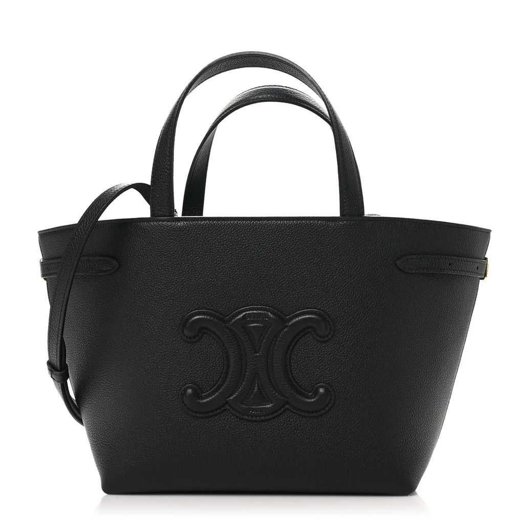 Celine Triomphe Mini Cabas – Black