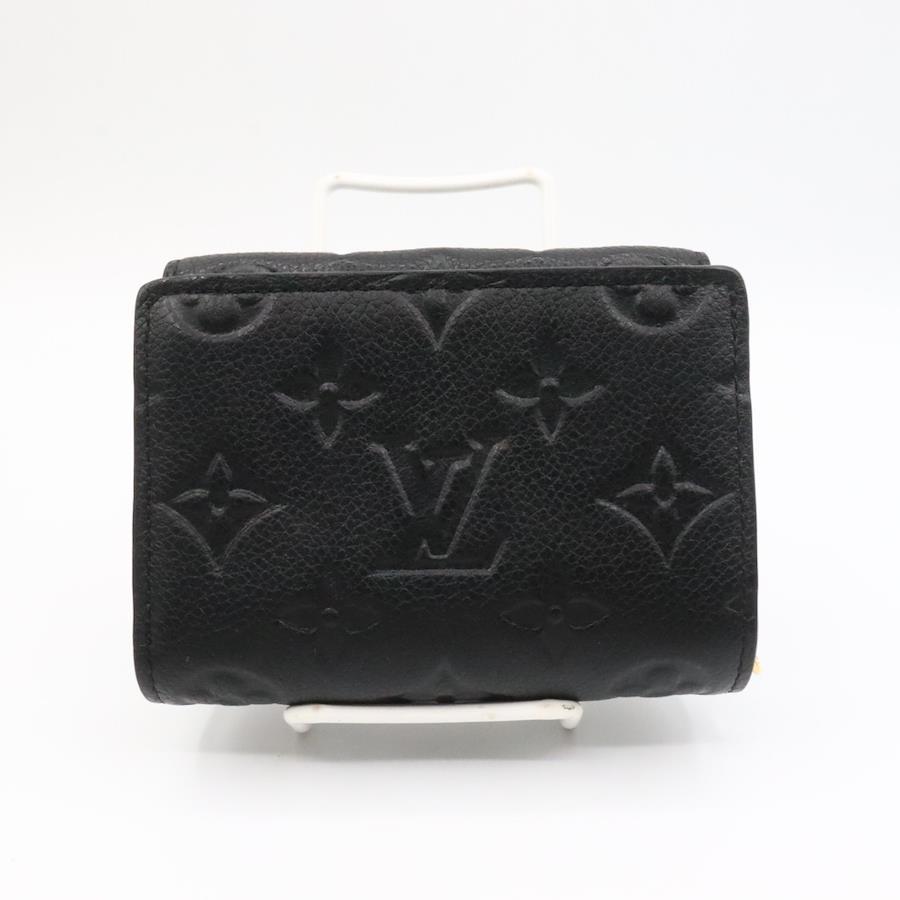 Louis Vuitton Métis Wallet Monogram Empreinte M80880 Black Leather – Very Good Condition | BeyVogue