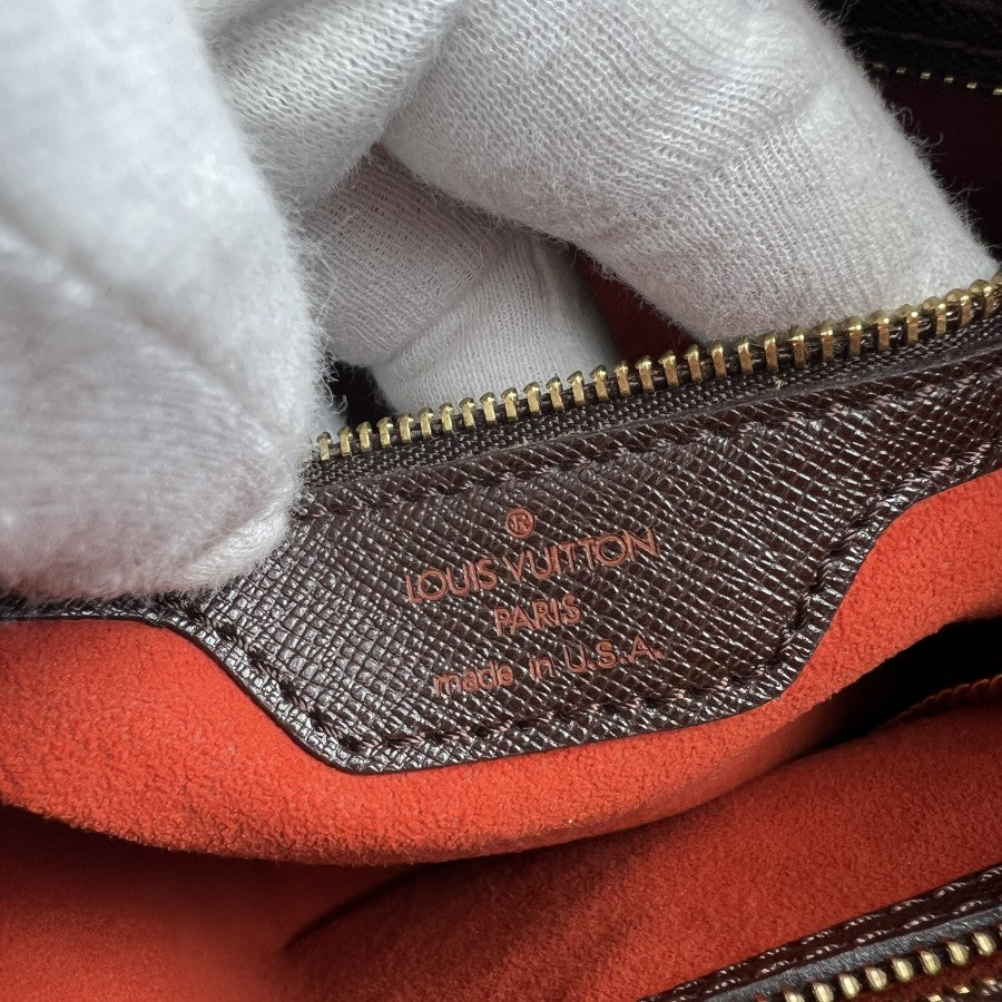 Louis Vuitton Damier Mare N42240 Brown Leather Handbag – Very Good Condition | BeyVogue