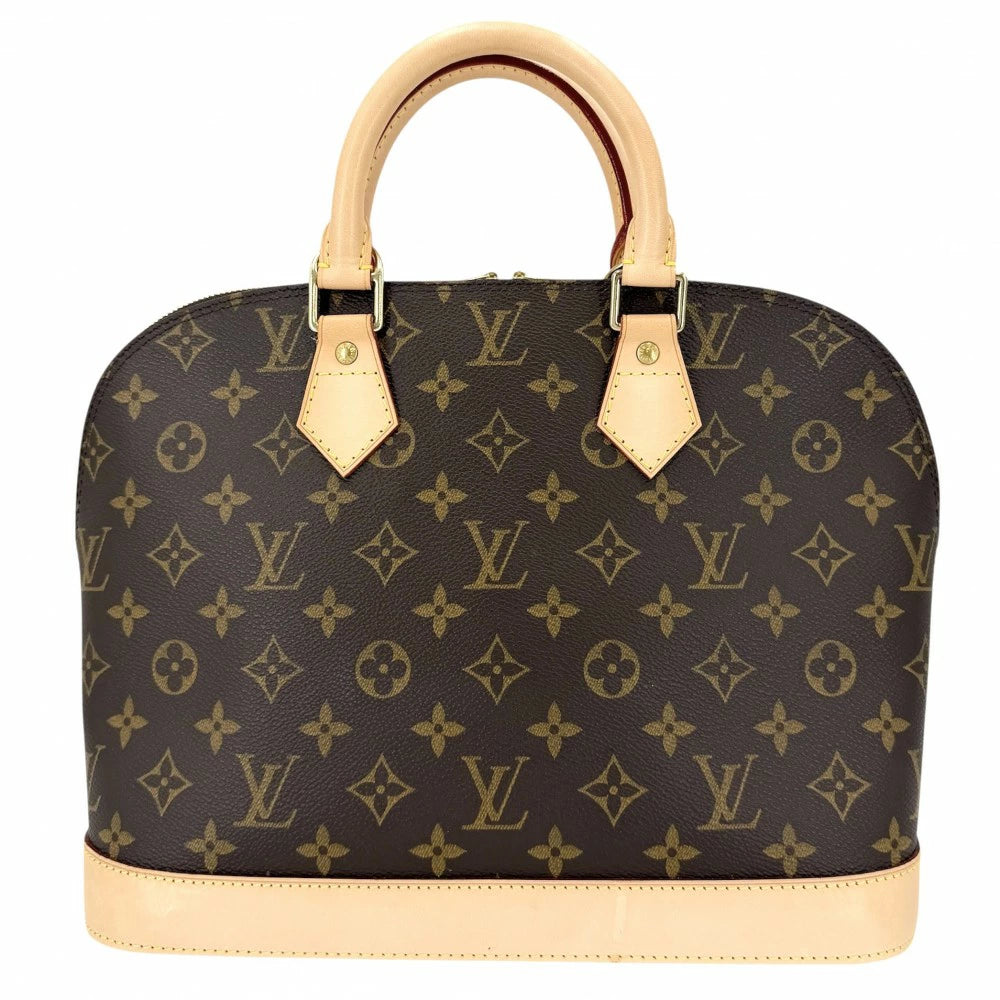 Louis Vuitton Alma PM Monogram Canvas Handbag M51130 – Classic Brown Pre-Owned | BeyVogue