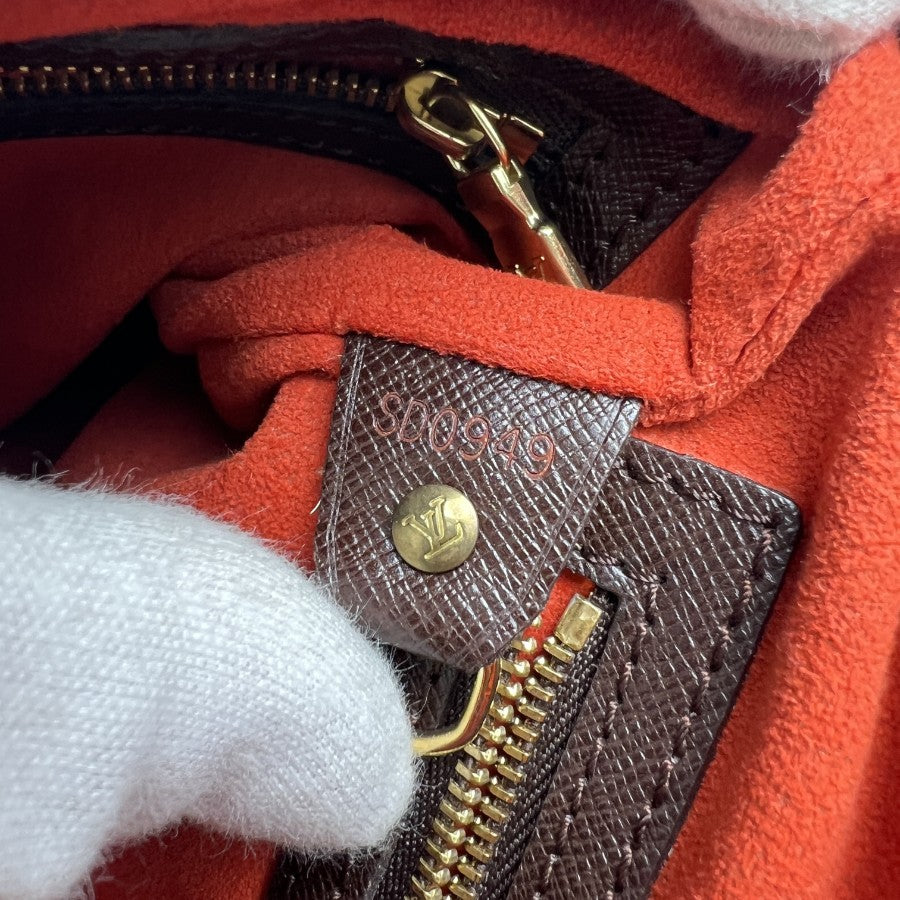 Louis Vuitton Damier Mare N42240 Brown Leather Handbag – Very Good Condition | BeyVogue