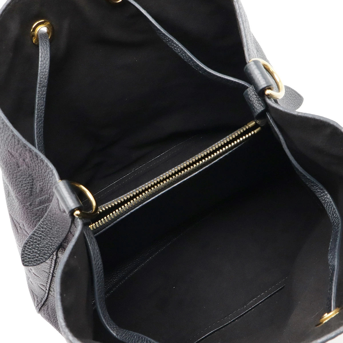 Louis Vuitton NeoNoe MM Monogram Empreinte Noir M45256 Leather Bucket Bag – Very Good Condition | BeyVogue
