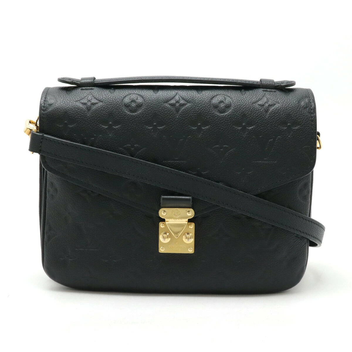 Louis Vuitton Pochette Métis MM Monogram Empreinte Noir M41487 2-Way Crossbody Bag – Good Condition | BeyVogue
