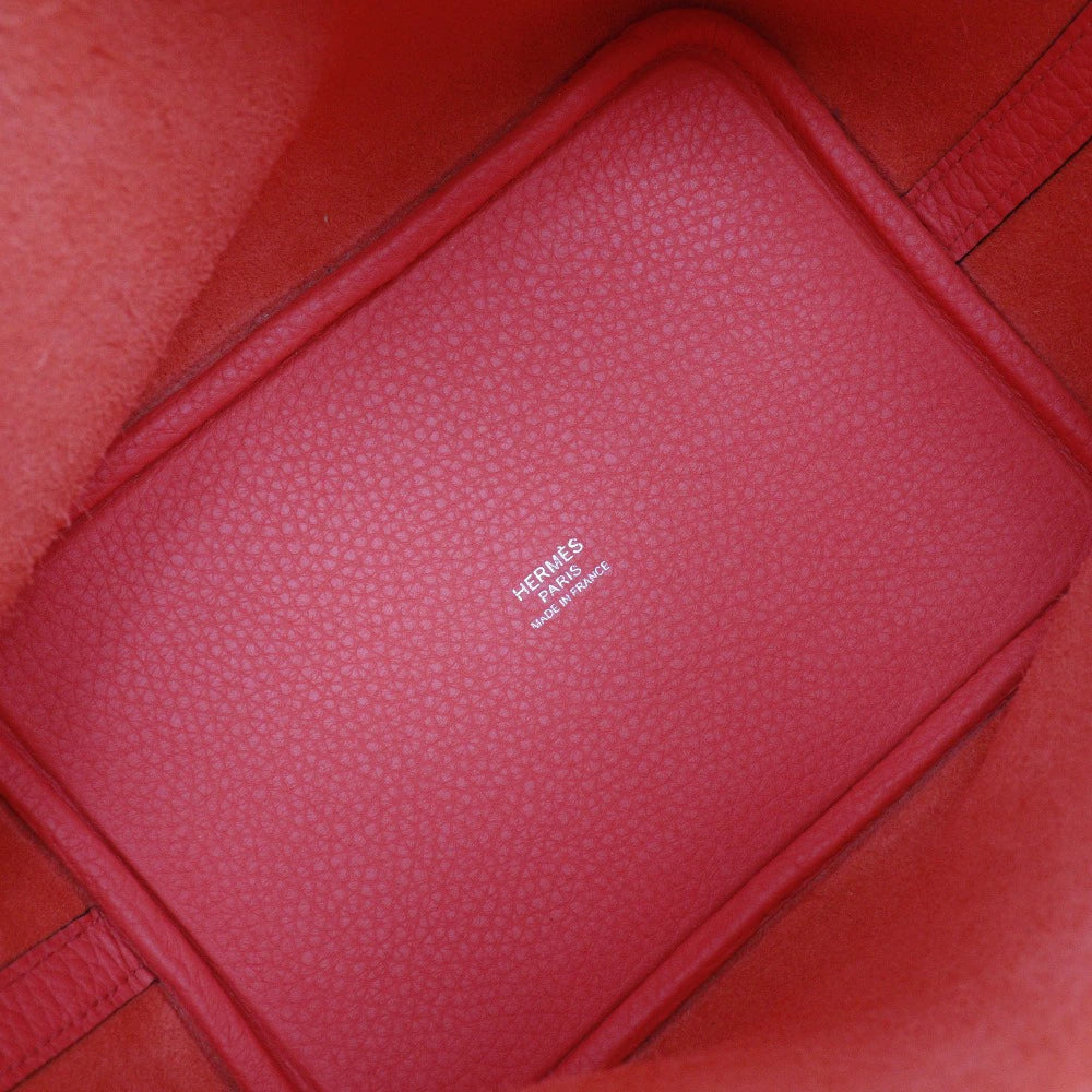 Hermès Picotin Lock 18 PM Rose Texas Taurillon Clemence Leather Handbag – Palladium Hardware – Pre-Owned