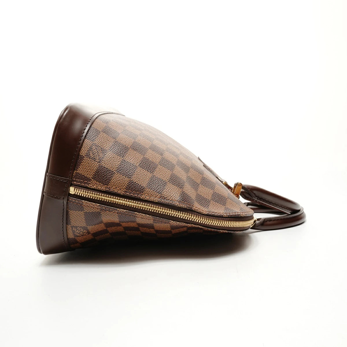 Louis Vuitton Alma PM Damier Ebene Handbag Brown Canvas – Pre-Owned Very Good Condition | BeyVogue WS26143