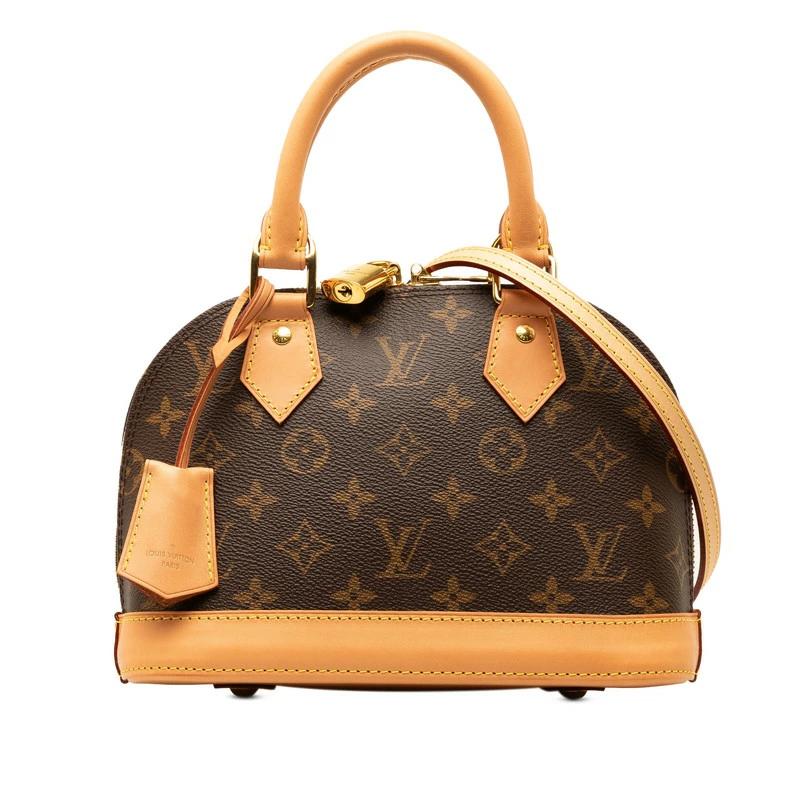 Louis Vuitton Alma BB Monogram Canvas Crossbody Bag M53152 Brown – Pre-Owned Very Good Condition | BeyVogue