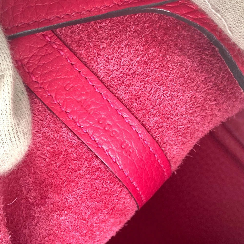 Hermès Picotin Lock PM 18 Rose Mexico Taurillon Clemence Leather Handbag – Pre-Owned