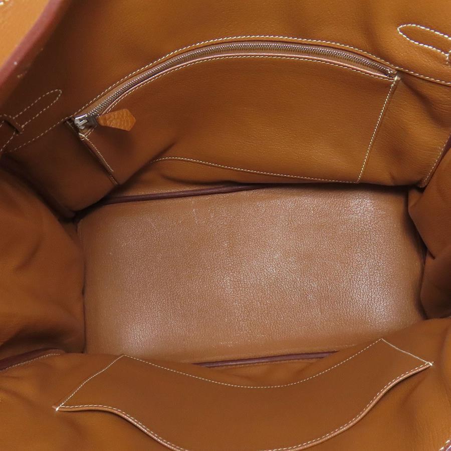 Hermès Birkin 35 Gold Taurillon Leather Handbag with Palladium Hardware – Pre-Owned