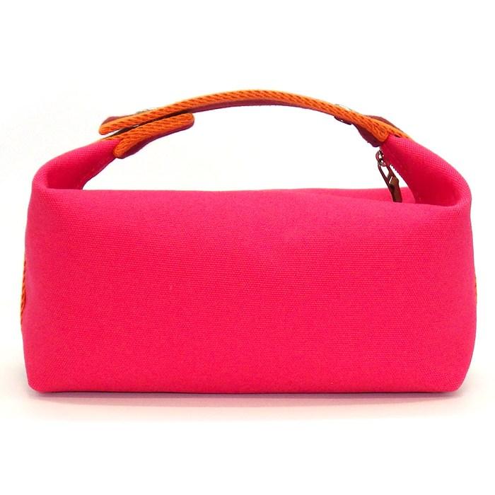 Hermès Bride-à-Brac PM Hibiscus Toile H Canvas Handbag with Palladium Hardware – Pre-Owned