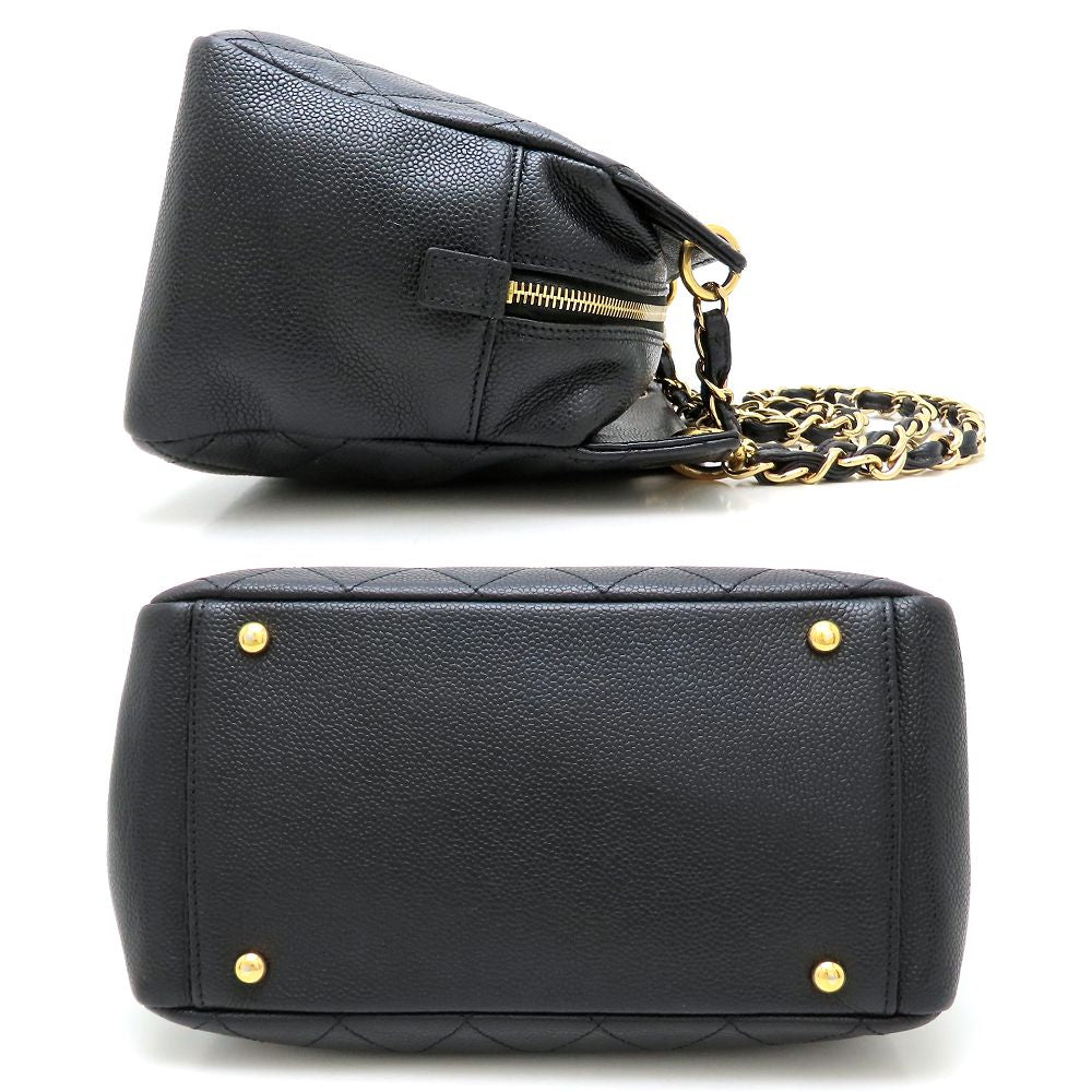 Chanel PTT Petit Timeless Black Caviar Leather Flap Bag A18004 – Pre-Owned