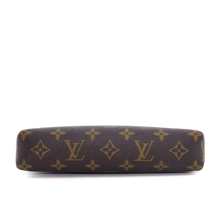 Louis Vuitton Pallas Monogram M41639 Black Leather Trim Shoulder Bag – Rank A Condition | BeyVogue