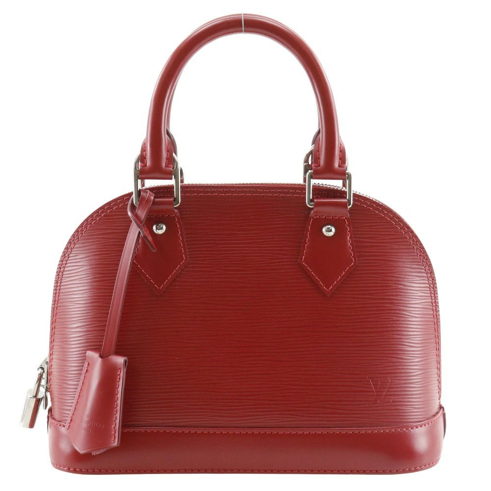 Louis Vuitton Alma BB Epi Leather Red Crossbody Bag M41160 – Like New Condition | BeyVogue