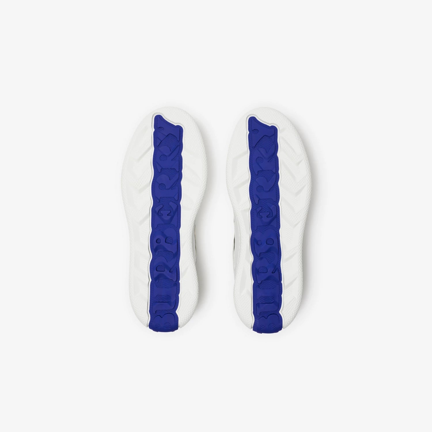 LEATHER AND CHECK TERRACE SNEAKERS