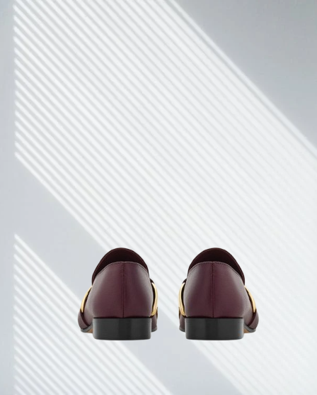 FLAT MAXI MOCCASIN VARA – WOMEN’S LEATHER MOCCASIN WITH OVERSIZED VARA BOW