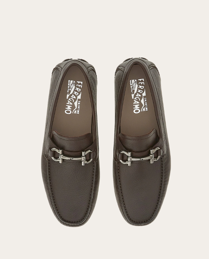 GANCINI ORNAMENT DRIVER | LUXURY LEATHER DRIVING SHOE