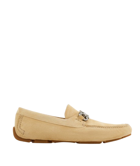 GANCINI ORNAMENT DRIVER | LUXURY LEATHER DRIVING SHOE / F