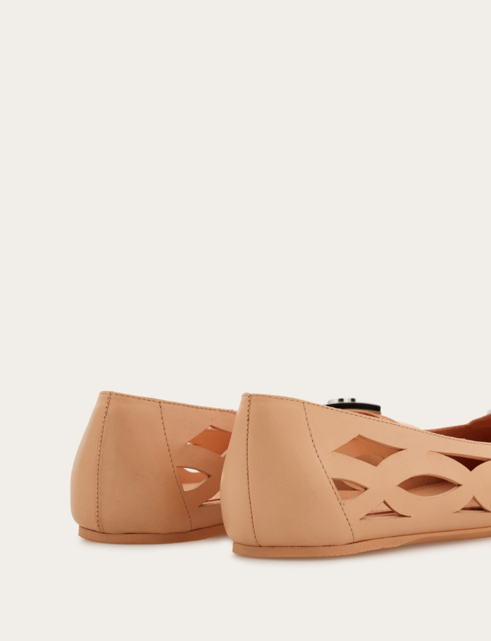 BACK TO EARTH BALLERINA WITH HUG LOOP | SUSTAINABLE WOMEN’S FLATS