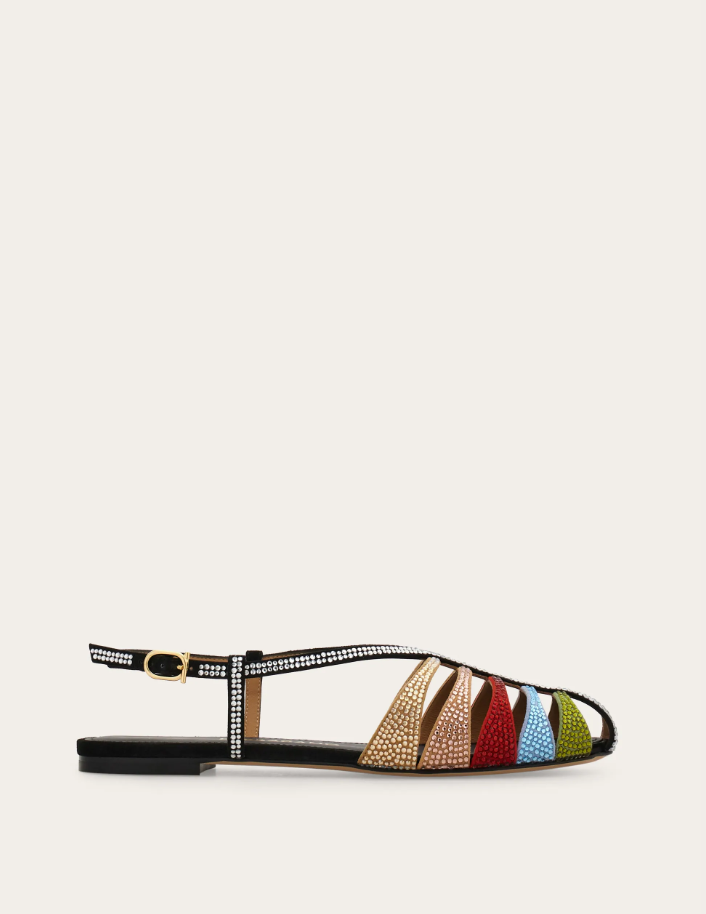 CAGE HEEL SANDAL | ELEGANT WOMEN’S STRAPPY HEELS