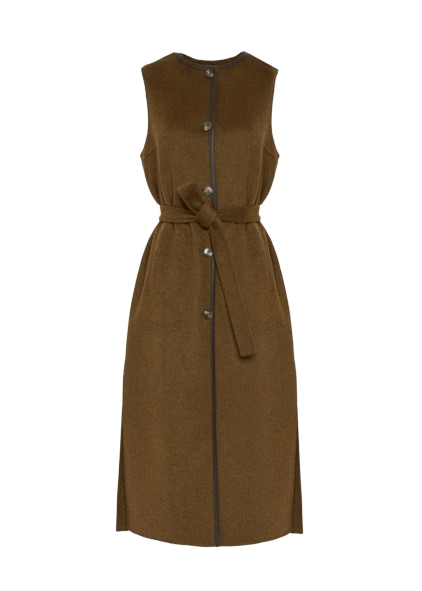 LONG CASHMERE WOOL CARDIGAN | YVES SALOMON LUXURY OUTERWEAR