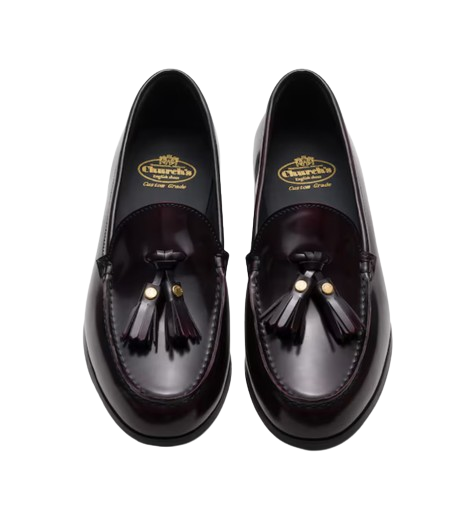 PRISCILLA WOMEN’S POLISHED FUMÉ LEATHER LOAFER | CHURCH’S LUXURY FOOTWEAR
