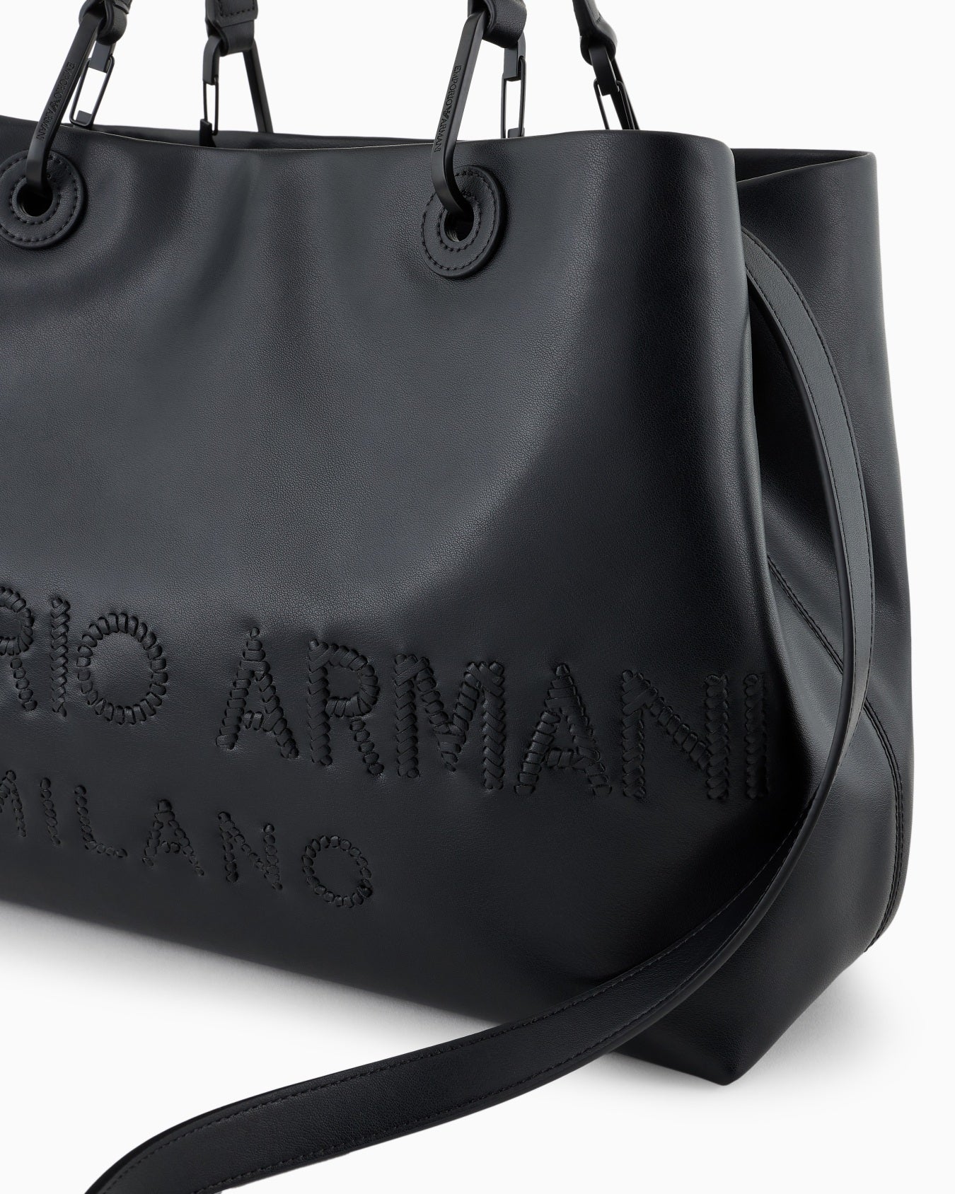 MyEA SHOPPER BAG IN INTERWOVEN