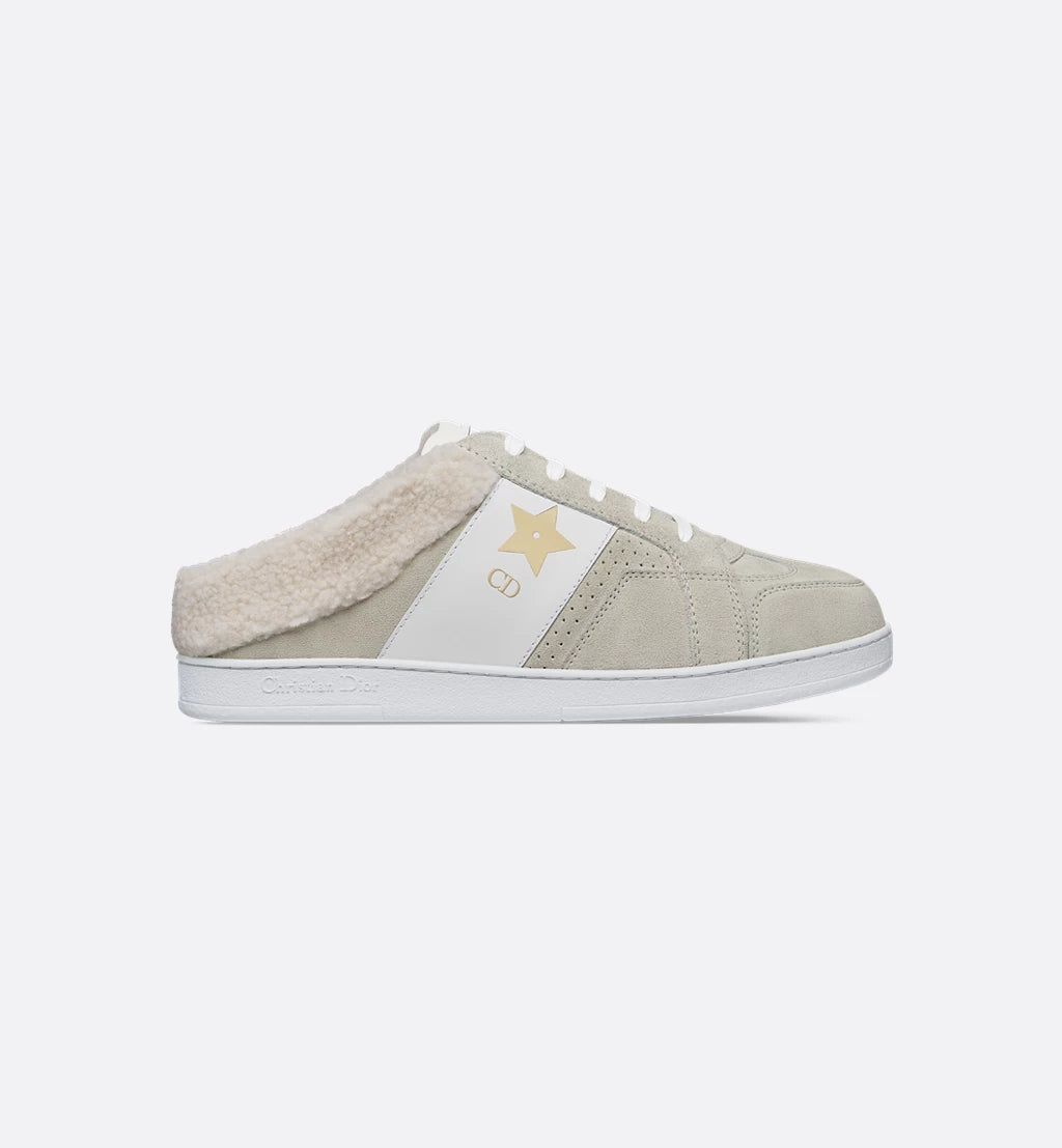 DIOR STAR SNEAKER GRAY SUEDE CALFSKIN | LUXURY DESIGNER SNEAKERS