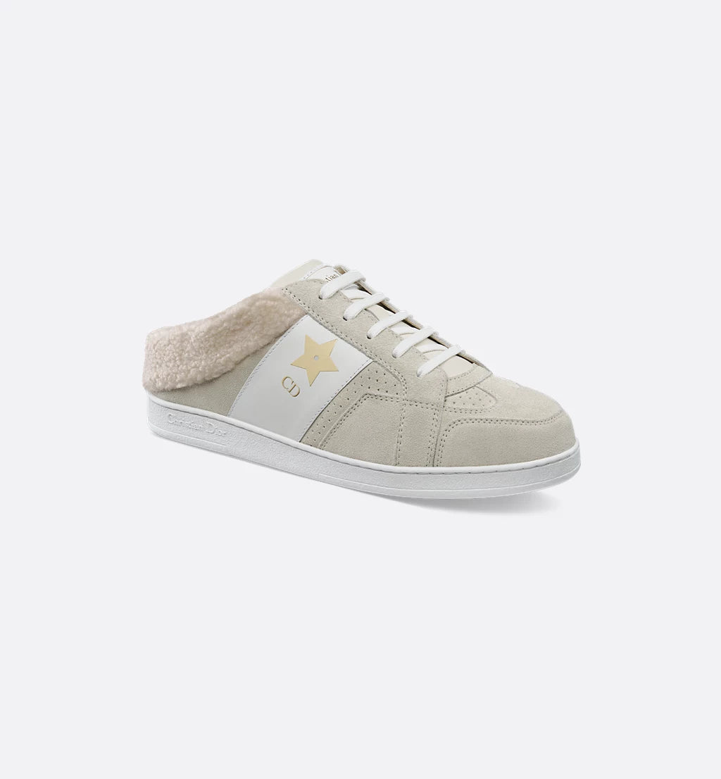 DIOR STAR SNEAKER GRAY SUEDE CALFSKIN | LUXURY DESIGNER SNEAKERS