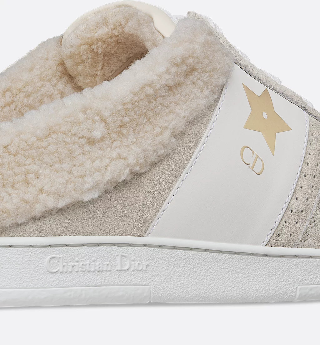 DIOR STAR SNEAKER GRAY SUEDE CALFSKIN | LUXURY DESIGNER SNEAKERS