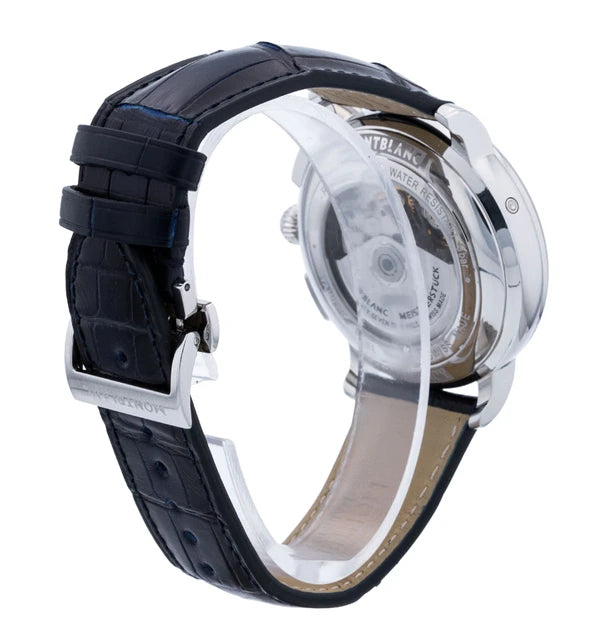 MONTBLANC STAR LEGACY 118514 | LUXURY SWISS WATCH WITH BOX & PAPERS