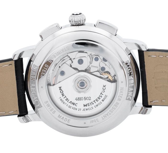 MONTBLANC STAR LEGACY 118514 | LUXURY SWISS WATCH WITH BOX & PAPERS