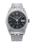 ROLEX DATEJUST 16234 | STEEL & WHITE GOLD FLUTED BEZEL WATCH